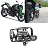 HUANGCJCJ for NINJA400 Z400 Ninja Z 400 2019-2024 Motorcycle CNC Accessories Beverage Water Bottle Drink Cup Holder Bracket Motorcycle Accessories (NINJA400 Gray) view 1