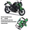 HUANGCJCJ for NINJA400 Z400 Ninja Z 400 2019-2024 Motorcycle CNC Accessories Beverage Water Bottle Drink Cup Holder Bracket Motorcycle Accessories (NINJA400 Gray) view 3