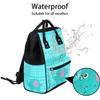 SPYORBKX Lake Blue Elephant Personalized Diaper Bag Backpack for Baby Boy Girls Cute Large Nappy Backpack Mommy Bags, Waterproof Travel Daypack for Dad Mom Gifts view 2