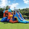 16FT Commercial Bounce House with Blower, 100% PVC Inflatable Jumper Bounce House with 2 Slides, Ball Pit, Tunnels, Climbing, 6 in 1 Bounce House Obstacle Course 16x12x10ft view 1