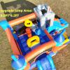 16FT Commercial Bounce House with Blower, 100% PVC Inflatable Jumper Bounce House with 2 Slides, Ball Pit, Tunnels, Climbing, 6 in 1 Bounce House Obstacle Course 16x12x10ft view 3