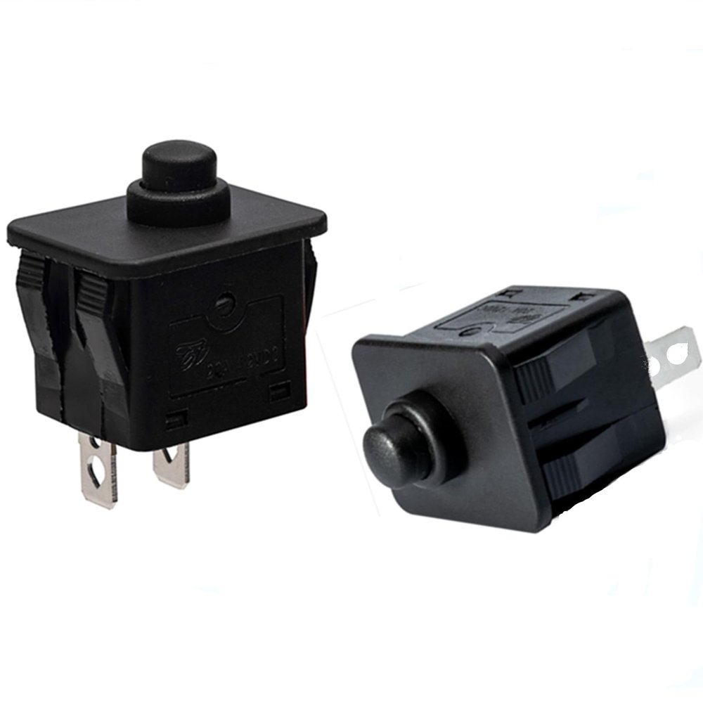 JIARUIXIN 2 Pcs 6volt 12volt 2Pin Plunger Type Power Wheel Foot Pedal Switch Accelerator Gas Pedal for Kids Ride on Car, Kids Electric Cars Replacement Ride on Toys Parts