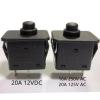JIARUIXIN 2 Pcs 6volt 12volt 2Pin Plunger Type Power Wheel Foot Pedal Switch Accelerator Gas Pedal for Kids Ride on Car, Kids Electric Cars Replacement Ride on Toys Parts view 3