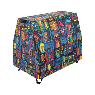 Wajiw Geometric Water Table Cover for Step2 Rain Showers Splash Pond Water Table Waterproof Anti-UV Dust Proof Outdoor Toys Cover-Cover only