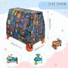 Wajiw Geometric Water Table Cover for Step2 Rain Showers Splash Pond Water Table Waterproof Anti-UV Dust Proof Outdoor Toys Cover-Cover only view 3