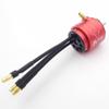 RC Boat 3S 2835 Motor KV3500 4-Poles Brushless Motor & Water Cooling Jacket for RC Boat RC Marine Jet Boat Mono Toy Boat Spare Parts view 2