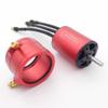RC Boat 3S 2835 Motor KV3500 4-Poles Brushless Motor & Water Cooling Jacket for RC Boat RC Marine Jet Boat Mono Toy Boat Spare Parts view 3