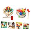 VICASKY 2sets Girl Hammer Peg Toy Boys and Girls Sensory Pounding Toys for Cognitive Development view 2
