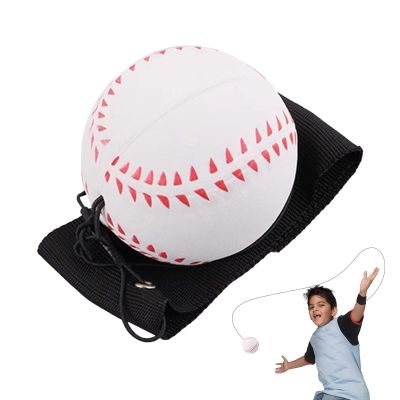 Sports Return Ball with Wrist Strap | Wrist Return Ball,Outdoor Reusable Wrist Elastic String Rebound Bouncy Balls,Wrist Rebound Toy On Elastic String Ball Wrist Toy for Teen Adult Wrist Exercise