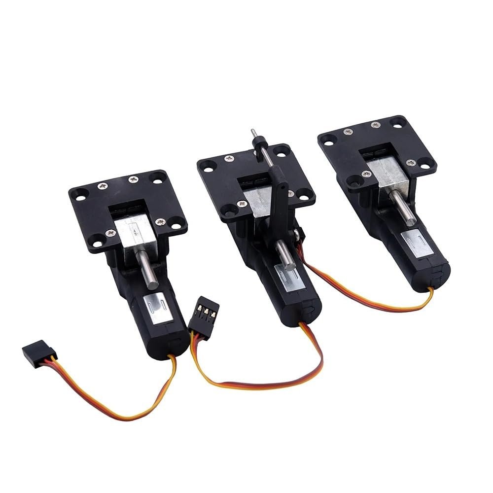 CRUMPS 3.5KG 40g Main Nose Servoless Electric Retractable Landing Gear Steering JR Plug Compatible with RC Fixed-Wing Airplane DIY Parts