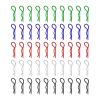 MECCANIXITY 50pcs 30-Degree Angle RC Body Clips Bent Springy R Pins 20x1.0x6mm for All 1/8 1/10 1/12 Scale Model RC Car Crawler Replacement(Multicolor) view 1