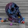 Skull Dice Tower by TechConnext - Enhanced Randomization & Striking Decor for D&D and Tabletop Games (Red/Black) view 3