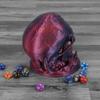 Skull Dice Tower by TechConnext - Enhanced Randomization & Striking Decor for D&D and Tabletop Games (Red/Black) view 4