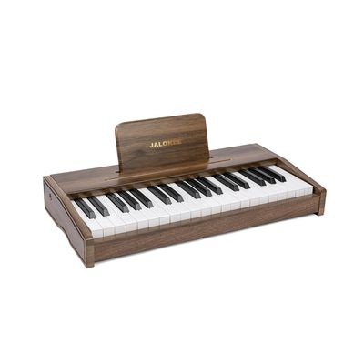 JALOKEE Kids Piano Keyboard, Digital Piano for Kids, Music Educational Instrument Toy, Wood Toy for 3+ Girls and Boys (Walnut, 37 Keys)