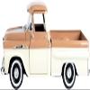 1958 Chevy Apache Fleetside Pickup Truck Brown and Beige 1/24 Diecast Model Car by Motormax 79311brn-bg view 3