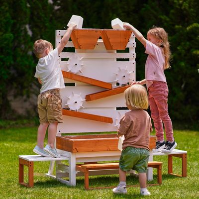 Avenlur Wooden Water Table for Kids 3 and Up - Large Water Play Table for Indoor/Outdoor Fun