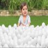 Bestway Plastic White Play Balls 250ct | Great for Indoor and Outdoor Playpens, Ball Pits, Bouncers, Kiddie Pools view 4
