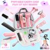 Toy Choi's Hair Salon Toys for Girls - Pretend Play Kids Hairdryer, Scissor, Combs Hair Salon Playset with Gift Box - Fake Makeup Party Favor Beauty Playset view 3