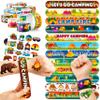 48PCS Camping Party Favors Decorations, Temporary Tattoos & Slap Bracelets view 1