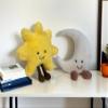 New Sun Plush Moon Plush Toy,Soft Bedside Sofa Pillows Stuffed Animal Plushie Doll Toys Room Decoration Gift for Kids Children (Sun+Moon) view 4