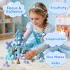 GobiDex 100PCS Magnetic Blocks Magnet Building Toys, Princess Castle Toys for Girls, Upgraded STEM Sensory Birthday Gift for Kids Age 3+ Years Old view 4