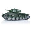 wheelfun Heng Long Infrared Combat RC Tank 1/16 7.0 Customized Soviet Kv-1 RTR Tank 3878 Metal Tracks Wheels 340 Rotating Turret for Hobby BB Shooting Airsoft Tank That Shoot view 2
