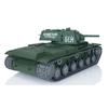 wheelfun Heng Long Infrared Combat RC Tank 1/16 7.0 Customized Soviet Kv-1 RTR Tank 3878 Metal Tracks Wheels 340 Rotating Turret for Hobby BB Shooting Airsoft Tank That Shoot view 4