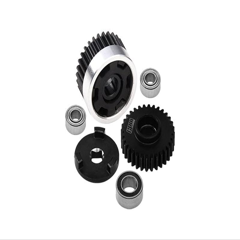 40Cr Steel Idle and Cush Drive Gear Set for Losi 1/18 Mini LMT 4X4 Brushed Monster Truck RTR-LOS01026 Upgrade Parts