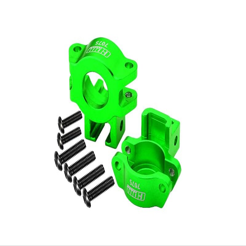 Aluminum 7075 Alloy Rear Axle Hub for Traxxas 1:7 Unlimited Desert Racer UDR 4X4 85076-4 / Unlimited Desert Racer UDR 6S 85086-4 Upgrade Parts - Green