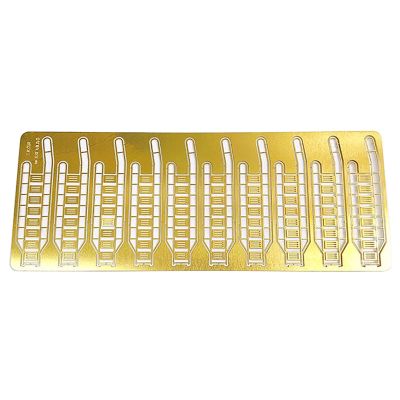 Model Boat Photo-Etched Upgrade Part Aircraft Boarding Stairs for 1:100 Scale Naval Ship Models