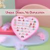 PASEMM 36pcs Little Girl Jewel Rings 24pcs Little Girl Jewel Rings view 2