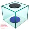 2" x 2" x 2" Acrylic Display Box  True 2-Inch Outer Dimensions  Mini Display Cube  Handmade  Premium Acrylic (Glass Green) view 4