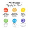 Quiggly Toy Spray Mop for Kids - Toddler Cleaning Set with Real Water Sprayer - Montessori Cleaning Set Mini Sweeper - Educational and Fun Kids Mop - Squeeze and Spray view 2