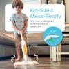 Quiggly Toy Spray Mop for Kids - Toddler Cleaning Set with Real Water Sprayer - Montessori Cleaning Set Mini Sweeper - Educational and Fun Kids Mop - Squeeze and Spray view 3