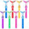 24PCS Glitter Mermaid Tail Bubble Wands for Kids Mermaid Party Favors Decorations Supplies, Mermaid Party Pinata Stuffer, Goodie Bags Filler, School Classroom Prizes view 1