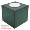 2" x 2" x 2" Acrylic Display Box  True 2-Inch Outer Dimensions  Mini Display Cube  Handmade  Premium Acrylic (Dark Green) view 3
