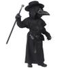 Absolute Vibe Plague Doctor Costume for Kids Halloween Outfit Cosplay Coat Mask for Boys Girls Combo set (Extra Small) view 3