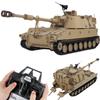 Large US M109A2 Self-propelled Howitzer RC Tank 1/16 War Military Vehicle Smoke Barrel Turning Cannon Lifting Shooting Sound Effect Collection 50CM (Yellow Standard RC Tank) view 1