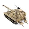 Large US M109A2 Self-propelled Howitzer RC Tank 1/16 War Military Vehicle Smoke Barrel Turning Cannon Lifting Shooting Sound Effect Collection 50CM (Yellow Standard RC Tank) view 2