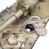 SSCCGYM Large Remote Control M109A2 Self-propelled Howitzer RC Tank 1/16 War Military Vehicle Smoke Barrel Turning Cannon Lifting Shooting 50CM (Yellow Upgraded Metal Gearbox RC Tank) view 4