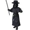 Absolute Vibe Plague Doctor Costume for Kids Halloween Outfit Cosplay Coat Mask for Boys Girls Combo set (Small) view 4