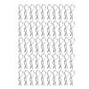 SPYMINNPOO 50Pcs RC Clip Pins,Scale Remote Control Car Shell Made Quality Stainless Iron Easy Remove Install Accessory Parts Convenient Carry for 1/10 1/12 1/16 view 1