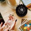 BEUNITONE Wooden Pendulum Dowsing Divination Board Star Style Pendulum Board for Divination Wooden Board Decision Making Pendulum Board Star Style view 4
