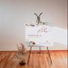 Oh Baby Shower Welcome Sign, Baby Shower Sign, Welcome to Baby Shower Sign, Personalize Baby Shower Sign, Welcome Sign for Baby Shower, Baby Shower Decorations, Baby Shower Welcome Sign with Stand view 2