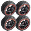 12mm Hex Wheel Rims & Rubber Tires & Metal Wheel Rims 12mm Hex Hub 5-Spoke Width 26mm view 2