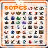 100Pcs Dragon Stickers Wings of Fire Stickers Water Bottle Sticker Dungeons and Dragons Fantasy Sticker for Laptop Luggage Phone Scrapbooking Crafts, Dragons Party Favor Supplies view 2