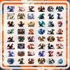 100Pcs Dragon Stickers Wings of Fire Stickers Water Bottle Sticker Dungeons and Dragons Fantasy Sticker for Laptop Luggage Phone Scrapbooking Crafts, Dragons Party Favor Supplies view 3