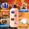 100Pcs Dragon Stickers Wings of Fire Stickers Water Bottle Sticker Dungeons and Dragons Fantasy Sticker for Laptop Luggage Phone Scrapbooking Crafts, Dragons Party Favor Supplies view 4
