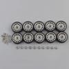 RC Tank Metal Upgrade Repair and Modification Parts Metal Caterpillar, Drive Wheels, etc. Suitable for Henglong 1/16 Soviet T-34/85 Medium Tank3909-1 (Metal road wheel set) view 1