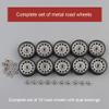 RC Tank Metal Upgrade Repair and Modification Parts Metal Caterpillar, Drive Wheels, etc. Suitable for Henglong 1/16 Soviet T-34/85 Medium Tank3909-1 (Metal road wheel set) view 2